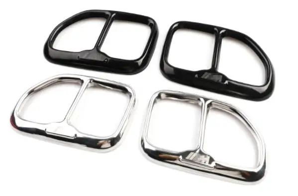 

2018 For BMW New X3 Modified Four Out Tail Throat Decorative Frame 25i28i Exhaust Pipe Cover X3 Special Stainless Steel