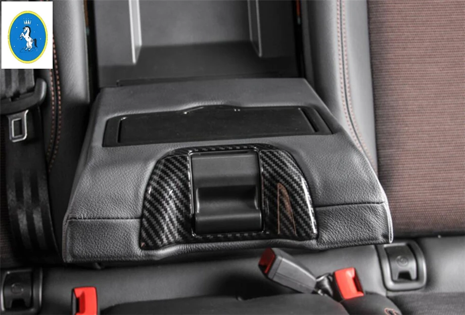 Yimaautotrims Auto Accessory Rear Seat Armrest Box Frame Cover Trim