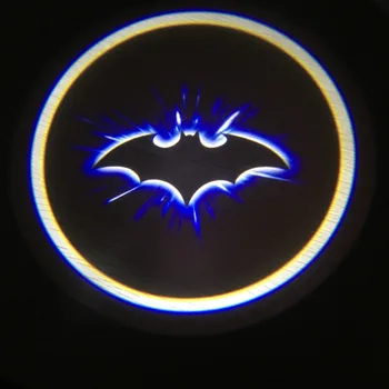 

2pcs Wireless Car Door Led Welcome Laser Projector Logo Ghost Shadow Light Batman Car-styling Car Interior Lamp Light