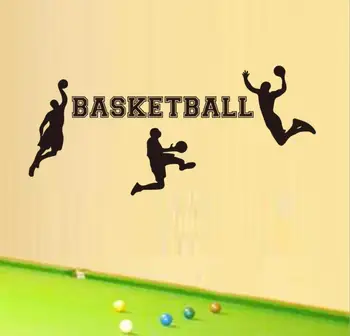 

Basketball Player BASKETBALL Sport Creative Sticker Hoom Room Wall Stickers Sofa Backgroud Decoration Gym WallPaper Stickers
