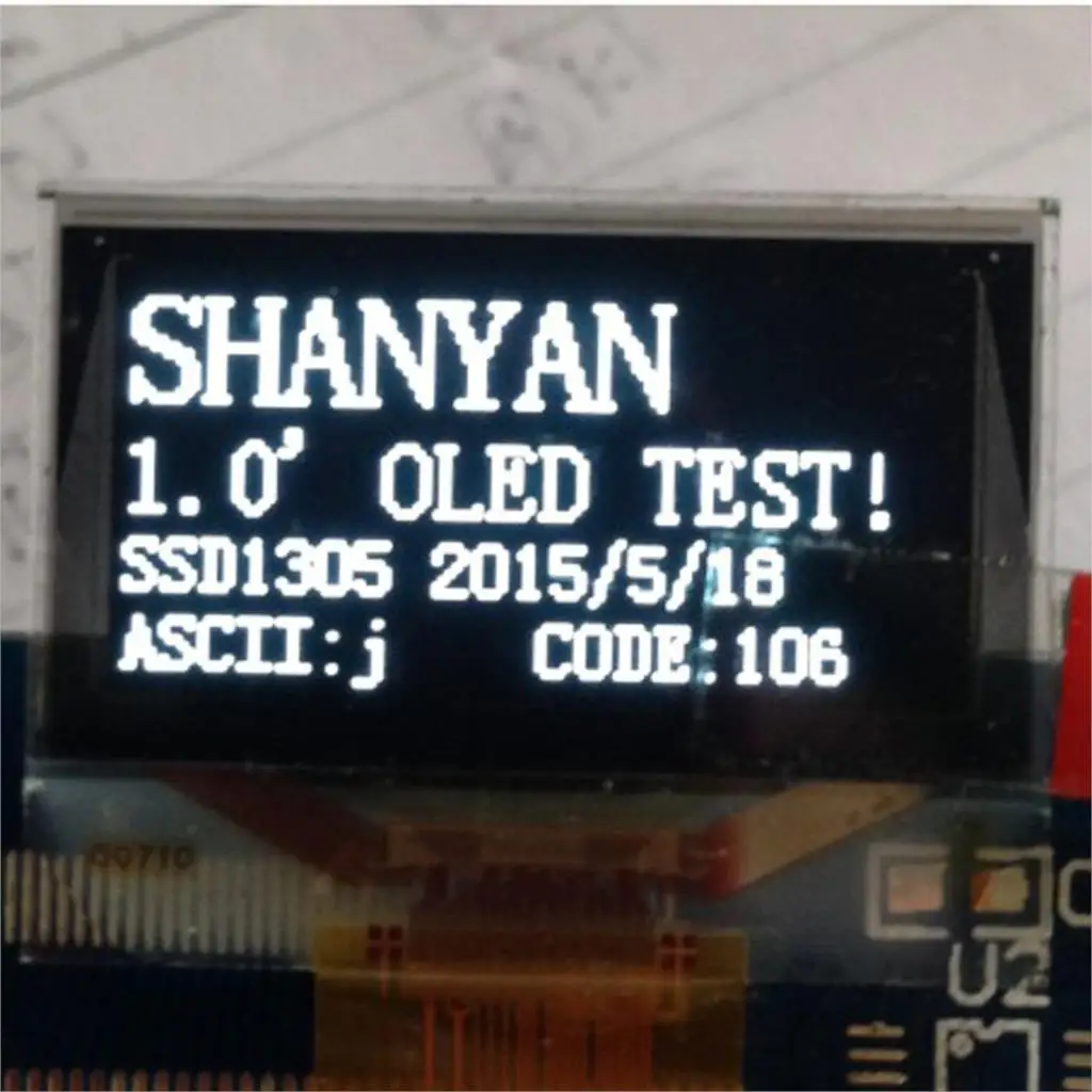 128*64 0 96 дюймовый белый OLED SSD1306 экран привода Raspberry Pi модуль дисплея IC SPI I2C интерфейс