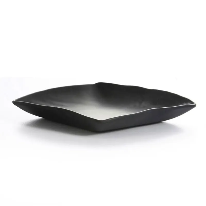 KINGLANG-1PC-Plastic-melamine-square-shape-dinner-plate-(2)