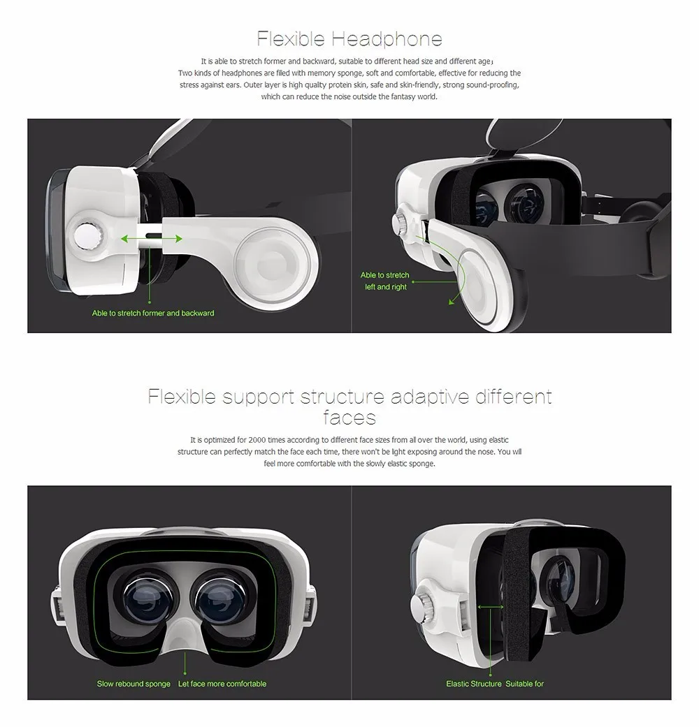 XiaoZhai bobovr z4 VR Виртуальная реальность 3D очки VR гарнитура VR шлем cardboad bobo коробка и Bluetooth контроллер