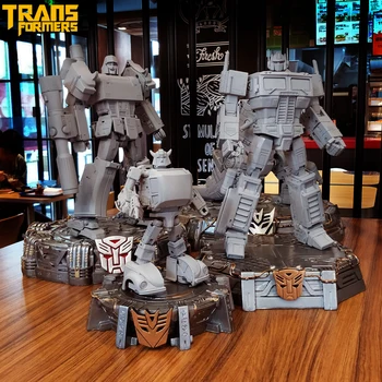 

Autobots Decepticons Universal Statue Stand Resin Statuette Base For Toys Gifts For Kids Men Collectible Action Figures Showcase