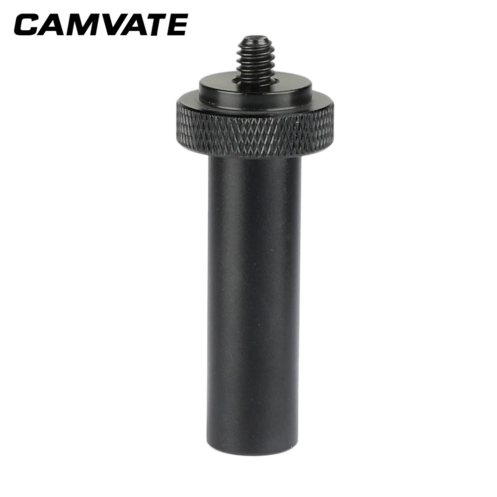 CAMVATE 15 мм микро стержень (2 дюйма) с одним конец 1/4 &quot 20 Мужской Резьбовой Адаптер