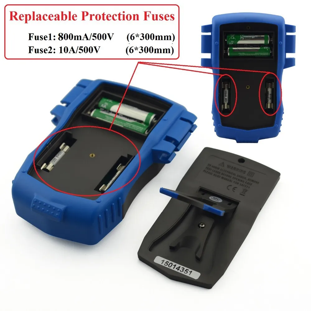Mini-Multimetro-digital-HoldPeak-HP-37C-Auto-Range-True-RMS-Digital-Multimeter-Temperature-Capacitance-Test-and
