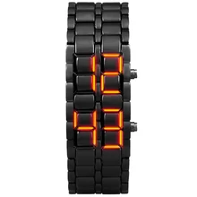 Aidis youth sports watches waterproof electronic second generation binary LED digital men’s watch alloy wrist strap watch