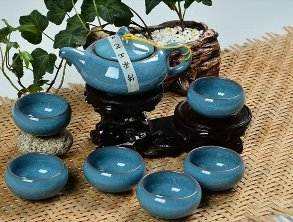 CJ258 Высокое качество 7 шт./партия Китай Dehua Красочные керамические чашки Binglie чай чашка красивая Защита окружающей среды