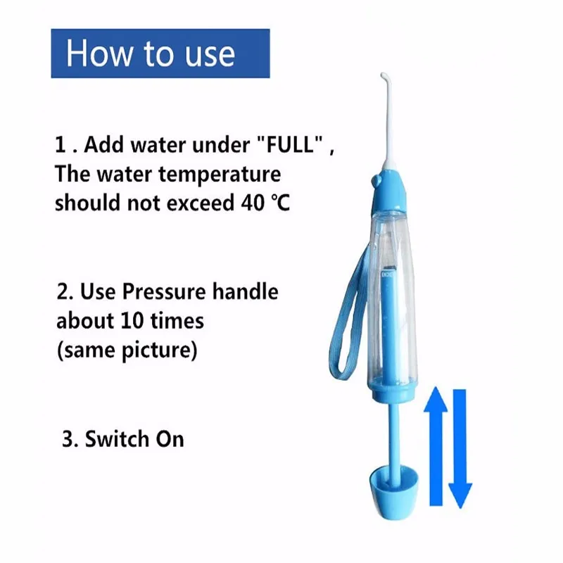 Ирригатор для полости рта, 70 мл, зубная нить, ирригатор для полива, струя воды, ирригатор для полости рта, очиститель зубов, уход за полостью рта