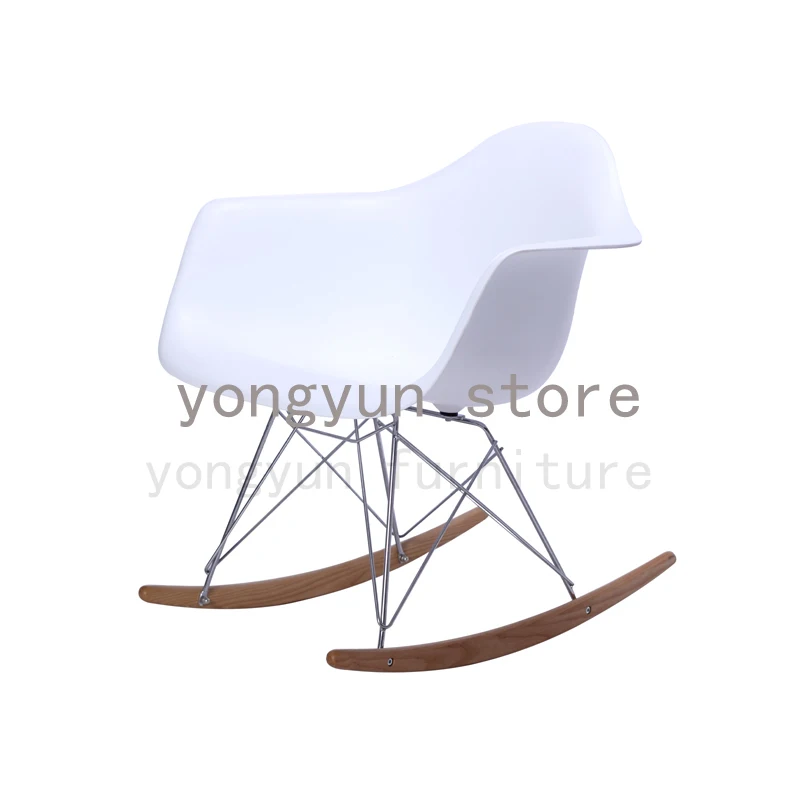 Современная пластиковая мебель для отдыха гостиная, модный стул для гостиной, балкона, минималистичные современные стулья для отдыха, кресло-качалка