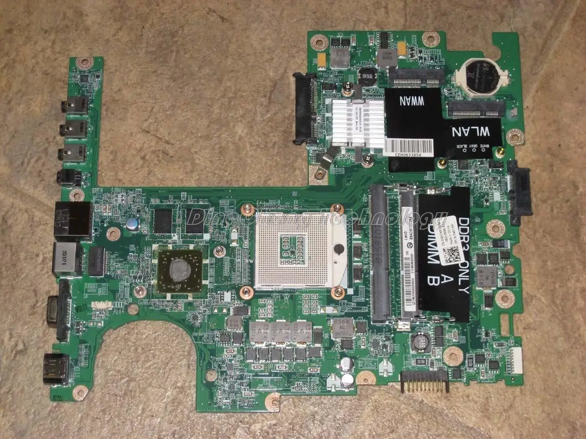 

Laptop Motherboard For Dell Inspiron Studio 1558 CN-04DKNR DAFM9CMB8C0 PGA989 DDR3 HD5470 1GB GPU HM55
