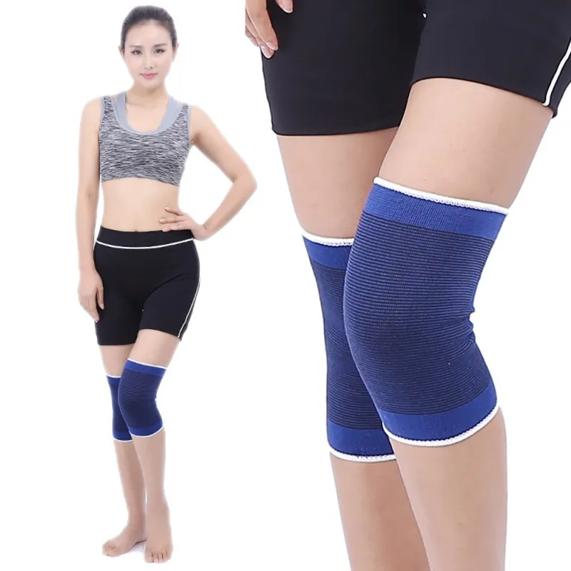 Fashion Elbow Knee Support Braces Pad Sleeve Elastic Kneepad for