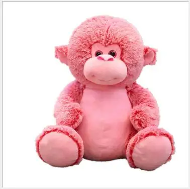 

WYZHY Sitting posture monkey figurine plush toy bedside ornaments to send friends and children gifts