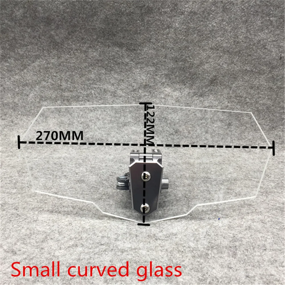 Модифицированное мото ветровое стекло регулируемое лобовое стекло универсальное мотоциклетное лобовое стекло для Kawasaki BMW Ducati Honda KTM