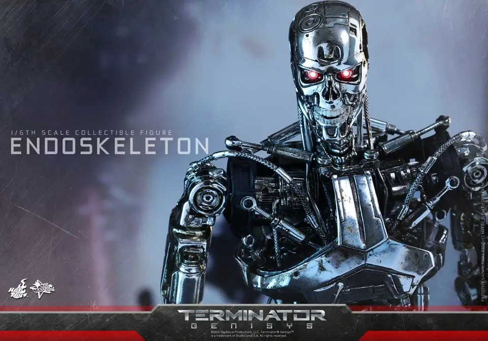 HT Hottoys MMS352 1/6 Терминатор 5 Endoskeleton T800 Коллекция фигурка для фанатов подарок на праздник