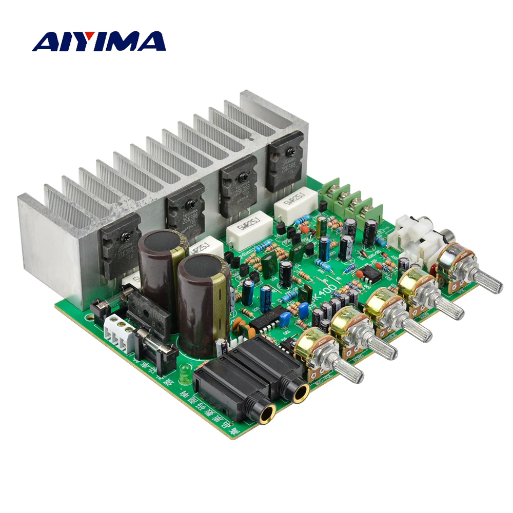 Плата усилителя звука AIYIMA Hi Fi Цифровой реверберационный усилитель мощности 250 Вт
