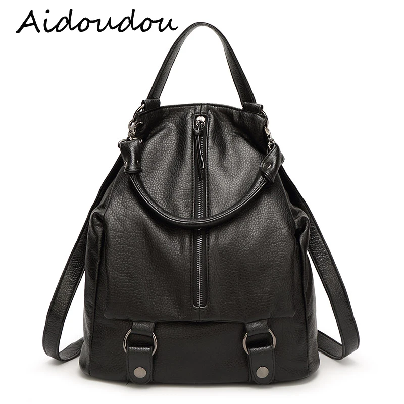 

women shoulder bag 2017 ladies bags Women Backpack Woman Ladies Strap Laptop Bag Genuine Leather Backpack Girl School bags BA32