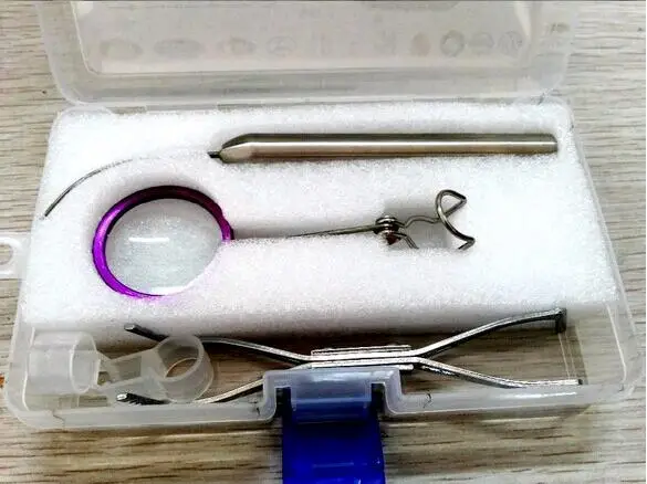

Free Shipping Super High Brightness Fiber Optic Light With Tension Clip Locksmith Tools