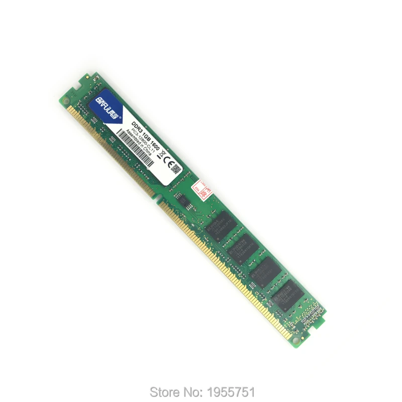 Binful бренд DDR3 1 ГБ 1066 МГц PC3-8500 1333 МГц PC3-10600 для рабочего стола оперативная Память память 1,5 в