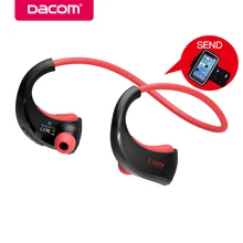 DACOM G06 Sport Neckband Casque Bluetooth Stéréo Sans Fil Casque IPX5 Étanche Écouteurs Écouteurs pour Android IOS Téléphone