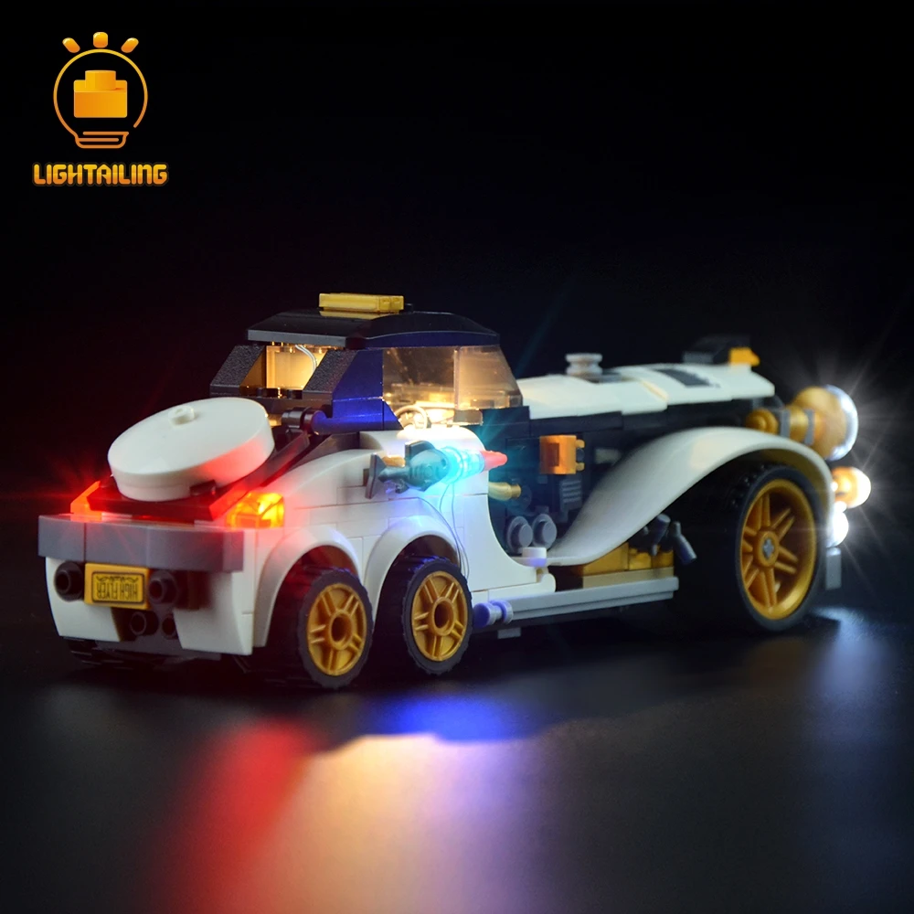 LIGHTAILING светодиодный свет комплект для Бэтмена фильм Пингвин Арктический лимузин Пингвин свет Совместимость с 70911 и 07047