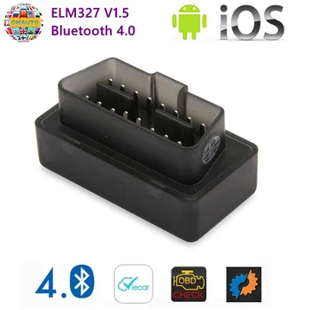 

Mini OBD2 ELM327 V1.5 Bluetooth 4.0 Scanner for Multi-brands CAN-BUS ELM 327 Bluetooth 4.0