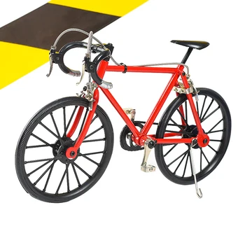 

1/12 Miniature Zxz 2017 New Arrival Diy Metal Assembly Fixed Gear Bike Model Collection or Christmas gifts for children