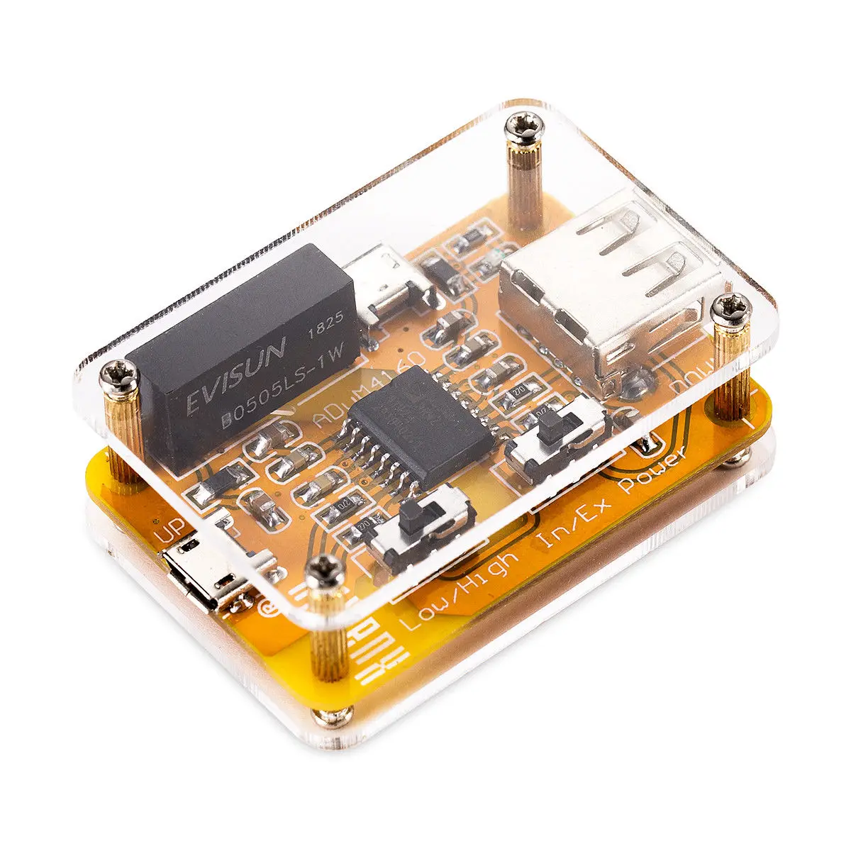 Duk аудио ADuM4160 USB в модуль изолятора шумоподавитель промышленный изолятор защиты