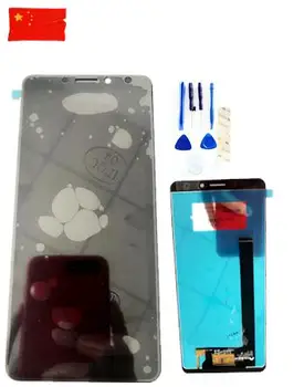 

RYKKZ HS60BX03P7F-FPC-B Touch Screen HS60BX03FB-COVER With LCD Display with tools+3M Sticker