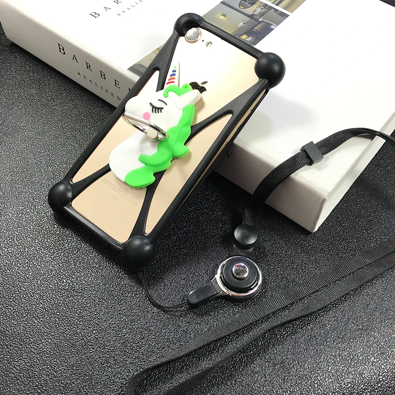 Универсальный 3D Мягкий силиконовый чехол для телефона для iPhone 6 7 Plus samsung Galaxy S7 S6 край J1 J2 J3 J5 для Xiaomi 2 3 4 5 Note крышка - Цвет: U001(Black)