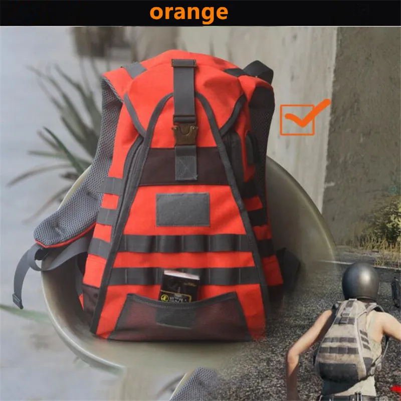  Game PUBG Perfect Reduction Level 1 PUBG Backpack Cosplay Costumes Props 1:1 Chicken Dinner Sand Ca