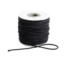 40 m/roll 15 Colores Elección Ronda Cuerda Elástica 2mm Estiramiento Que Rebordea Cuerdas de Rosca Cuerda para La Joyería de DIY pulsera de Toma de Suministros
