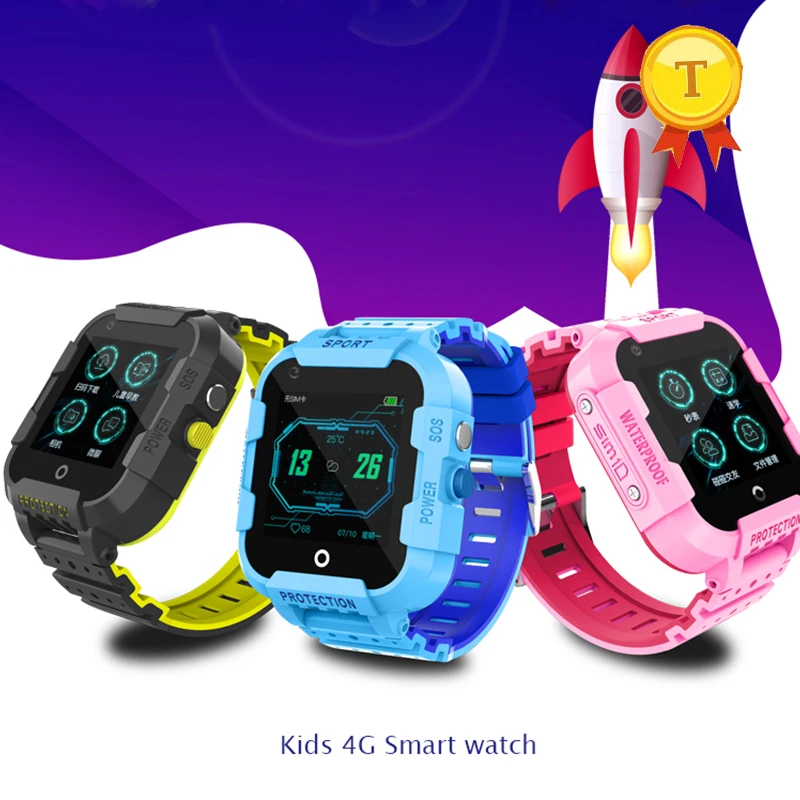 Best design 4g gps smart watch for kids baby Waterproof ...