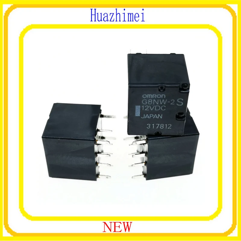 

5PCS Auto Relay G8NW-2S 12VDC G8NW-2S-12VDC G8NW2S 12VDC