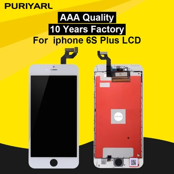 

50PCS Grade AAA Pantalla Ecarn For iPhone 6S Plus LCD Display Screen 3D Touch Screen Digitizer Assembly Screen Replacement