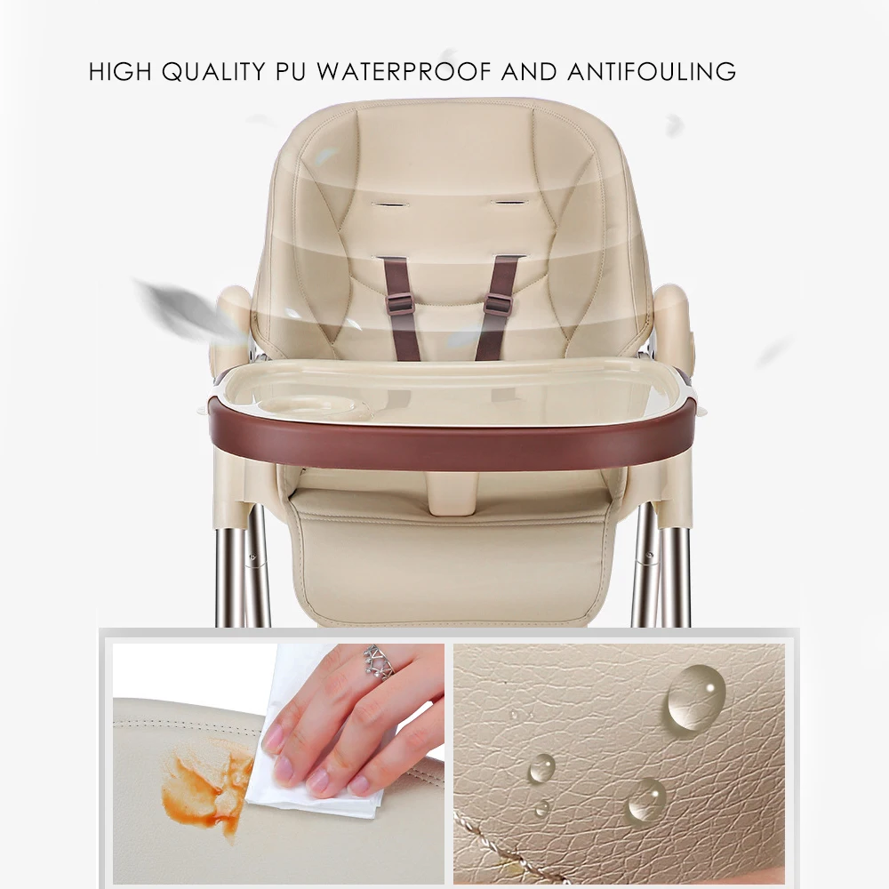 Многофункциональное детское кресло для кормления, портативный обеденный стол для младенцев, регулируемый детский стол, легкий складной стульчик для кормления
