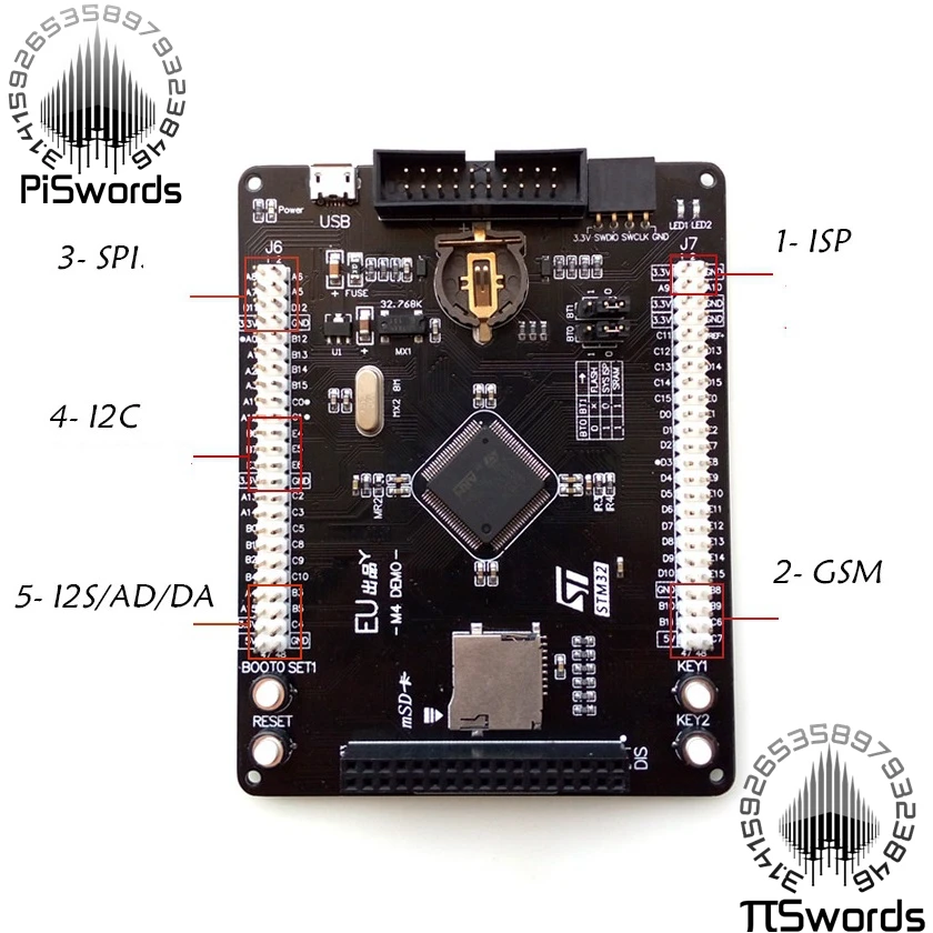 STM32F407VET6 макетная плата ARM M4 STM32F4 cortex-M4 основная плата Совместимость несколько расширения