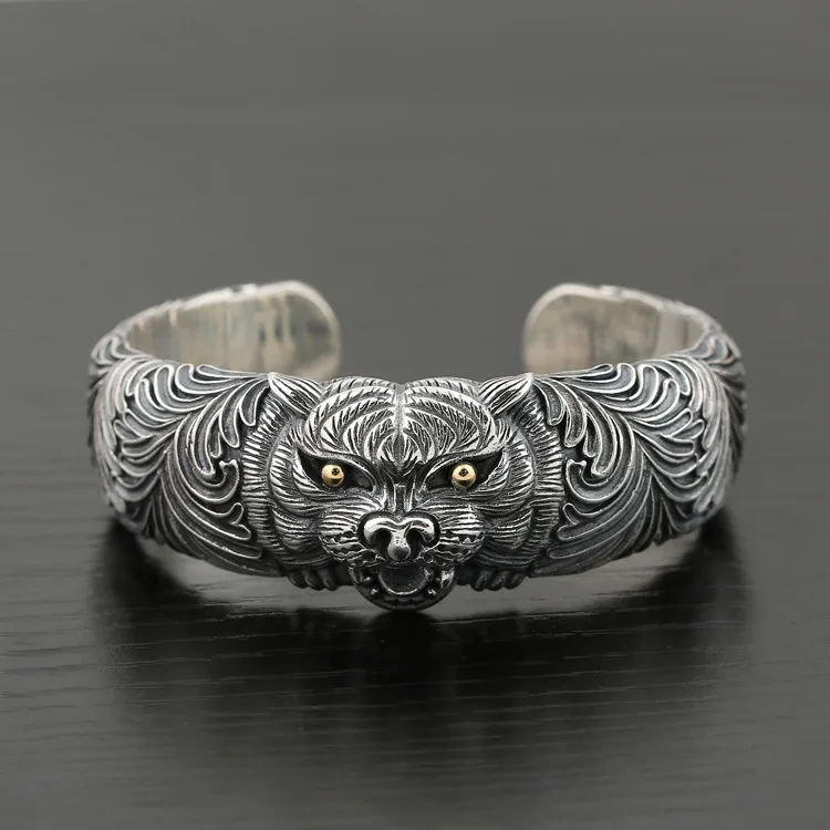 silver-tiger-bangle002C