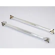 RAXXAS X-MAXX 7076 GPM Серебристые алюминиевые передние шатуны 1PR