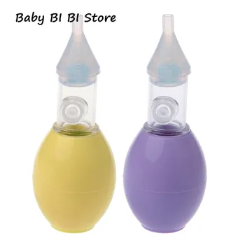 

Newborn Nasal Aspirator Baby Suction Soft Tip Mucus Vacuum Runny Nose Cleaner