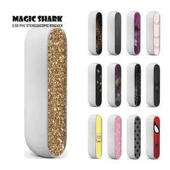 

Magic Shark Maple Leaf SpongeBob Cat Wings Gold Pink Bling Case Sticker Film for IQOS 3 3.0