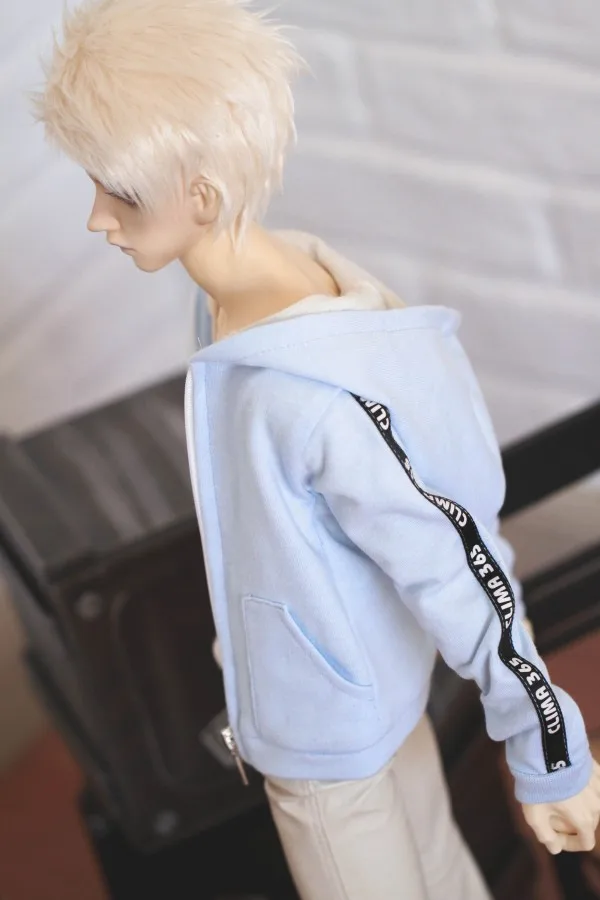 BJD кукла бейсбольная куртка для 1/3 BJD SD 17 Размер куклы для отдыха пальто BJD пальто с капюшоном аксессуары для куклы