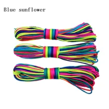 100 футов(31 м) Радужный Паракорд 550 Паракорд парашютный шнур Ropew Открытый скалолазание Паракорд туристический инструмент