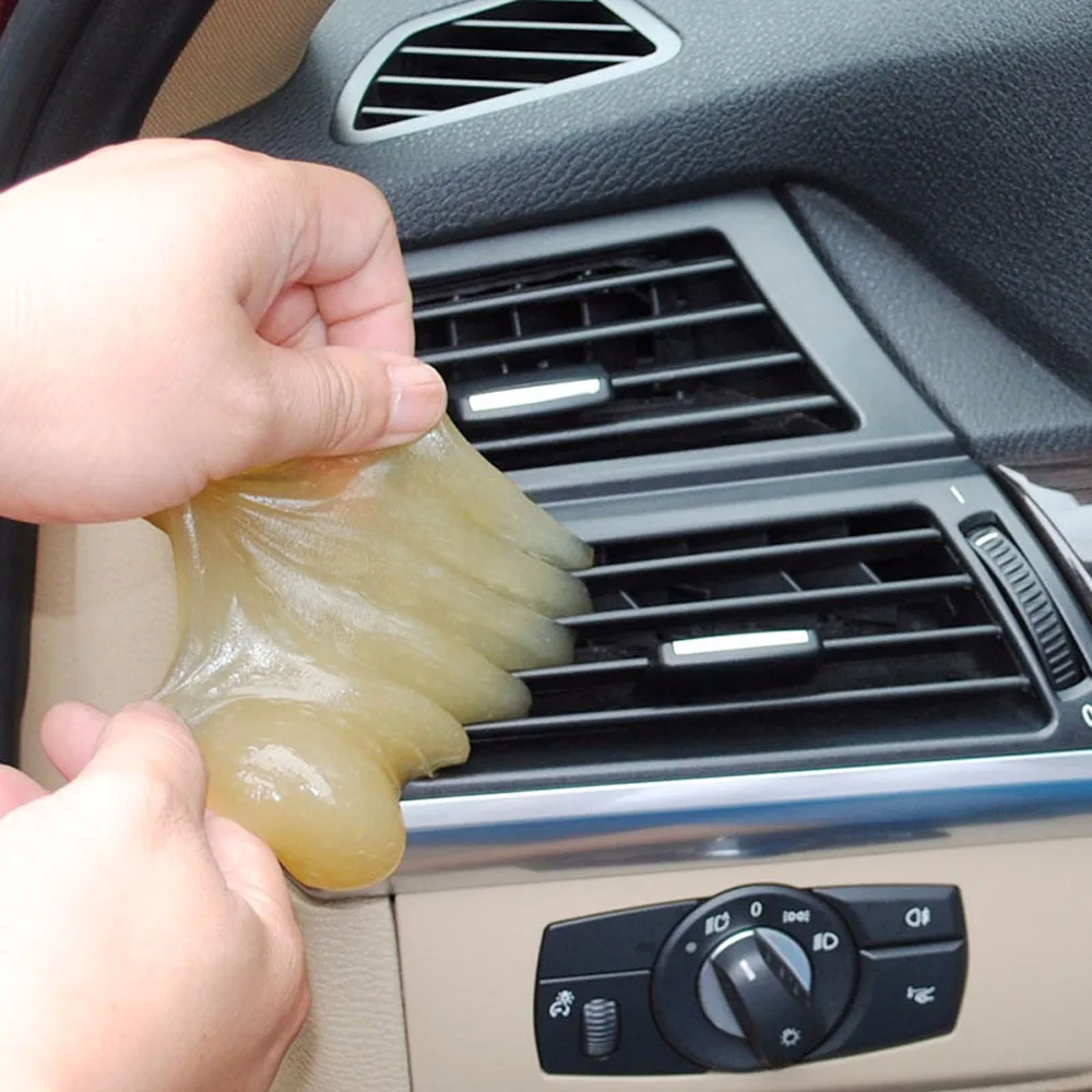

New Arrivals Vehicle Car Glue Gum Gel Air Conditioner Outlet Vent Interior Dust Dirt Cleaner car auto accessories#P6