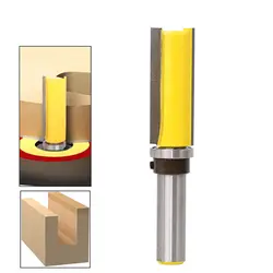 1/2 ручка сплава деревообрабатывающие фрезы Электрический удлиняют обрезки нож деревообрабатывающий удлинение нож для пазования 1/2*3/4*50