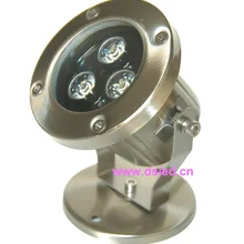 DHL! Нержавеющая сталь, IP68, CE, высокая мощность 3 Вт светодиодный прожектор, светодиодный светильник для бассейна, DS-10-43-3W, работающего на постоянном токе 12 В