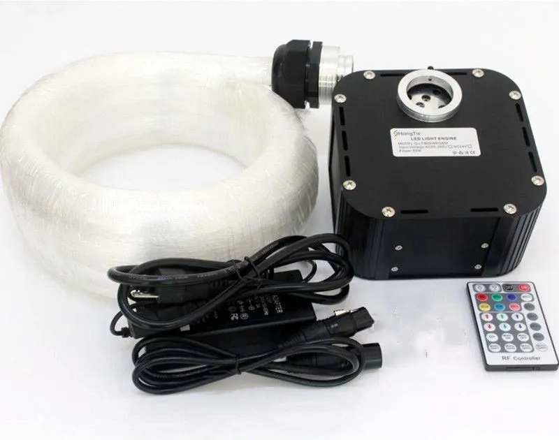 Пульт дистанционного управления DMX512 RGBW 50 Вт мерцающее колесо LED волоконно