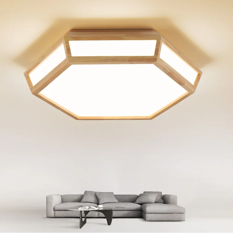 Aliexpress.com : Buy Creative Wooden LED ceiling lighting ceiling lamp