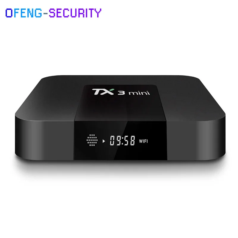 TX3 Мини Android 7,1 ТВ коробка с I8 клавиатура 1 + 8G Amlogic S905W Quad-Core 2,4 ГГц Wi-Fi 4 K H.265 Декодер каналов кабельного телевидения HDMI 1,4 Media Player