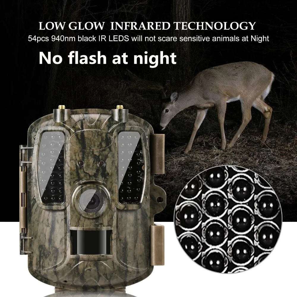 Trail Camera 4G Scout Guard Photo traps GPS Timelapse Hunter 0. 4S Быстрый триггер для обнаружения движения Foto